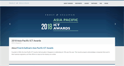 Desktop Screenshot of ict-awards.com