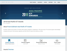 Tablet Screenshot of ict-awards.com